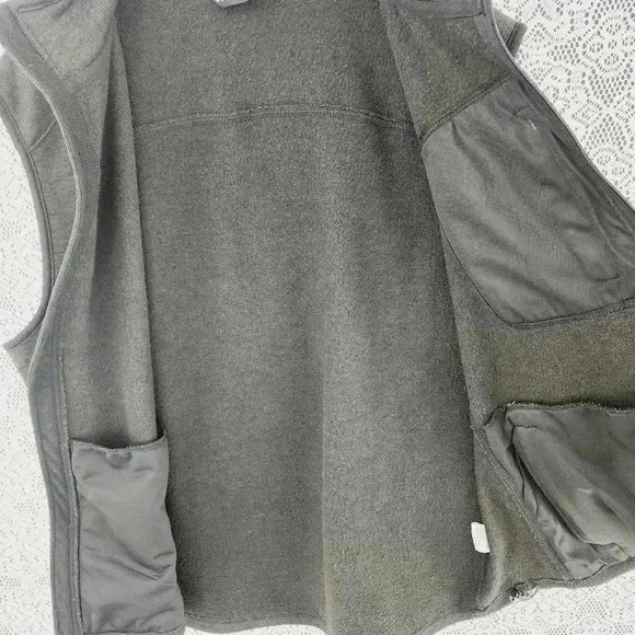 Ducks Unlimited mock neck full zip fleece vest jacket men's XL - Picture 3 of 8